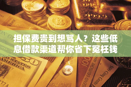 北京担保费贵到想骂人？这些低息借款渠道帮你省下冤枉钱