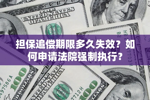 北京担保追偿期限多久失效？如何申请法院强制执行？