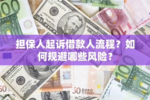 北京担保人起诉借款人流程？如何规避哪些风险？