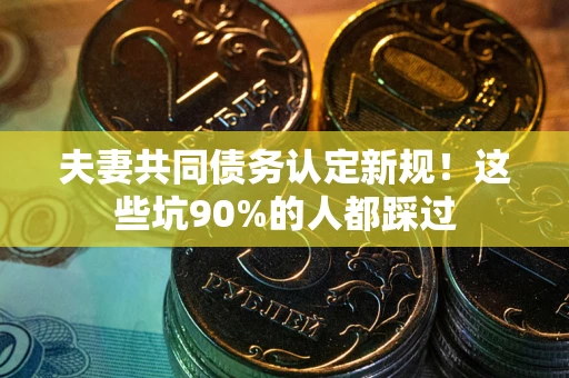 北京夫妻共同债务认定新规！这些坑90%的人都踩过