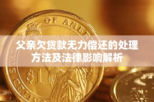 北京父亲欠贷款无力偿还的处理方法及法律影响解析